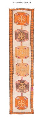 3x12 Old & Vintage Turkish Area Runner Rug