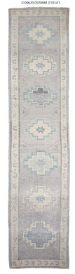 3x14 Modern Oushak Area Runner Rug