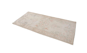 3x6 Old & Vintage Turkish Area Runner Rug