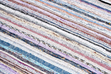 4x21 Colorful Vintage Turkish Runner Rug