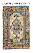 4x6 Old & Vintage Turkish Are Rug