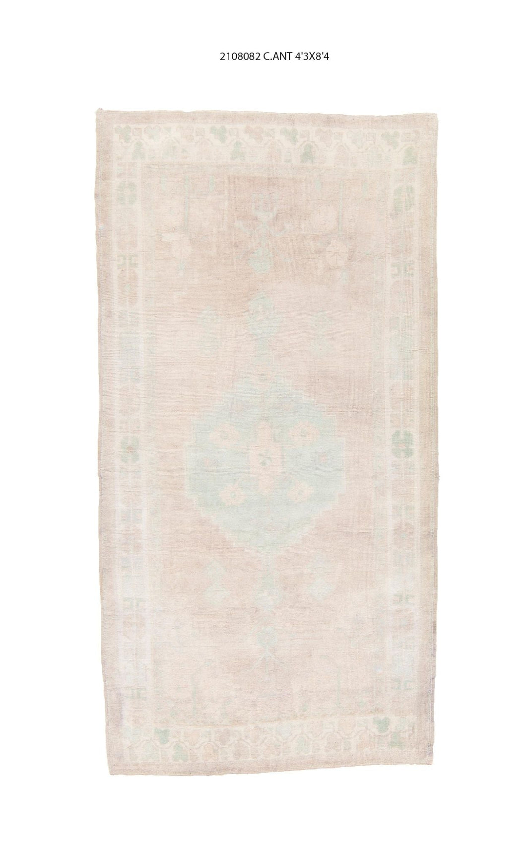 4x8 Old & Vintage Turkish Area Rug
