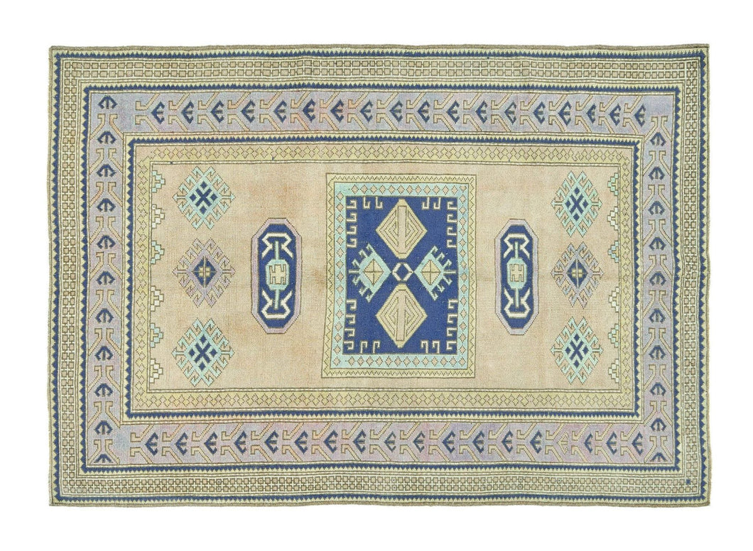 5x7 Soft Old & Vintage Turkish Area Rug