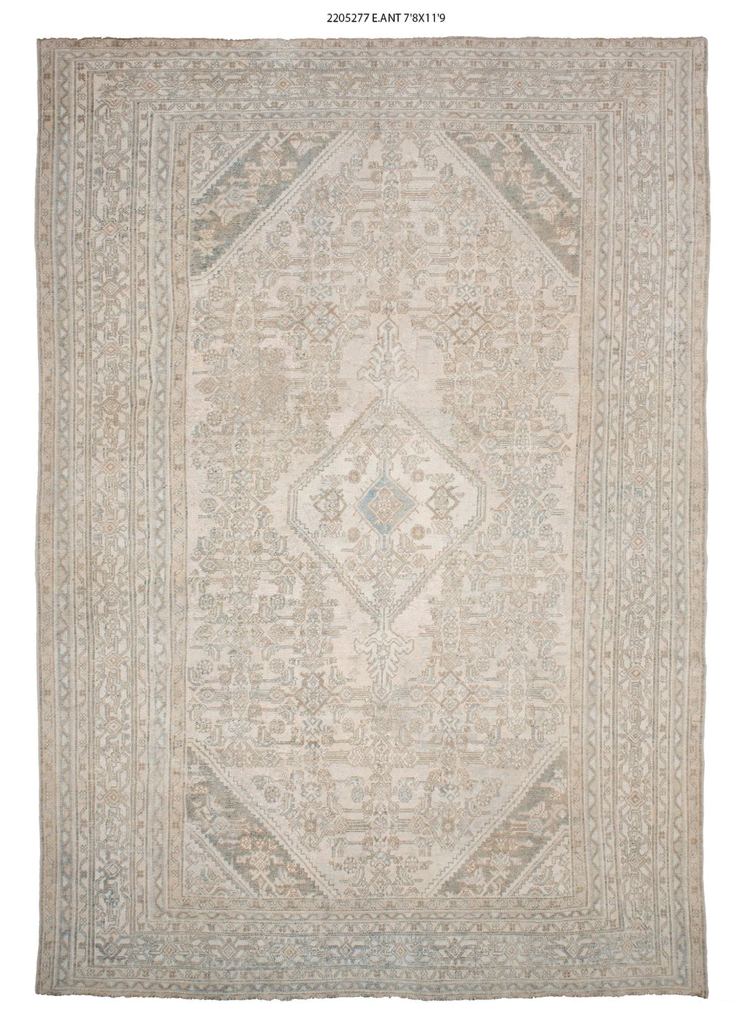 8x12 Old & Vintage Turkish Area Rug