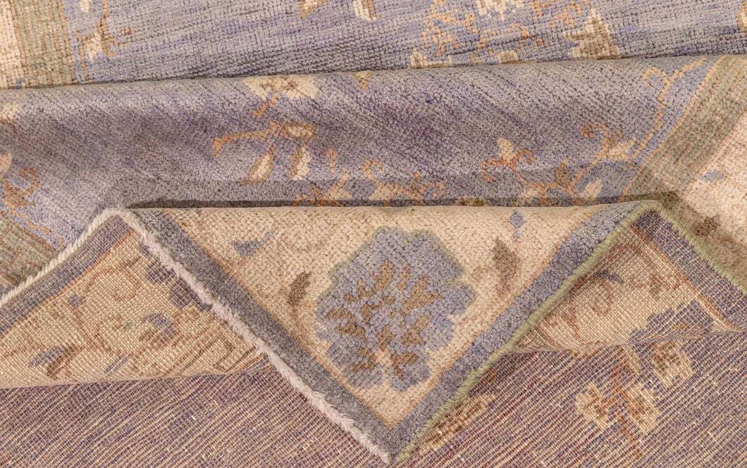 4x6 Purple Vintage Turkish Area Rug