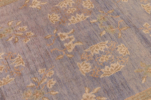 4x6 Purple Vintage Turkish Area Rug