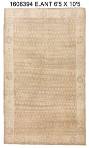 6x10 Old & Vintage Turkish Area Rug