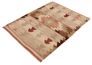 3x4 Old & Vintage Turkish Area Rug