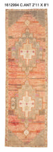 3x11 Old & Vintage Turkish Area Runner Rug