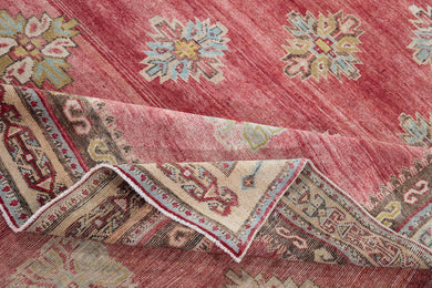 7x9 Old & Vintage Turkish Area Rug