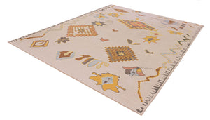 10x12 Colorful Modern Turkish Area Rug