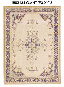 7x10 Old & Vintage Turkish Area Rug