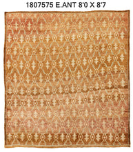 8x9 Old & Vintage Turkish Area Rug