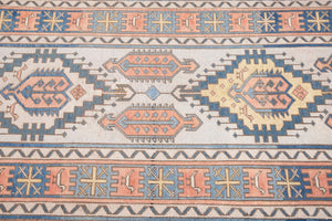 3x17 Old & Vintage Turkish Area Runner Rug