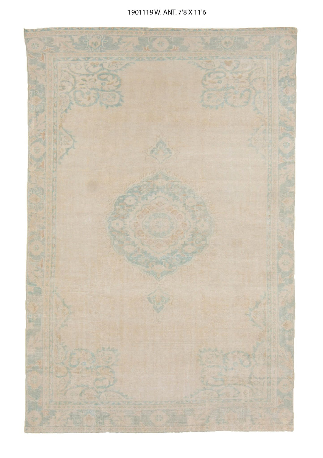 8x12 Old & Vintage Turkish Area Rug