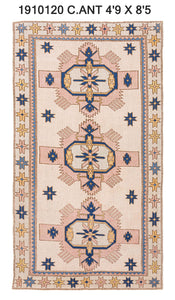 5x8 Old & Vintage Turkish Area Rug