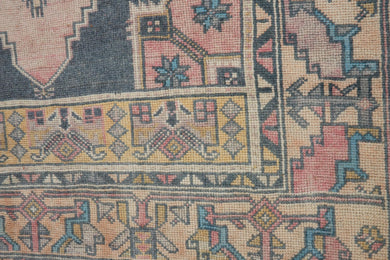 4x7 Old & Vintage Turkish Area Rug