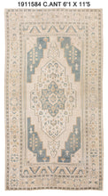 6x11 Old & Vintage Turkish Area Rug
