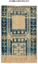 3x4 Old & Vintage Turkish Area Rug