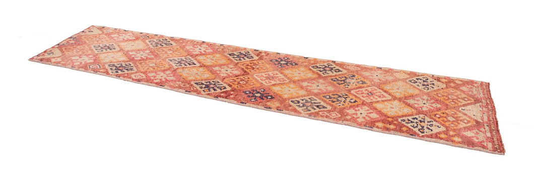3x12 Old & Vintage Turkish Area Runner Rug