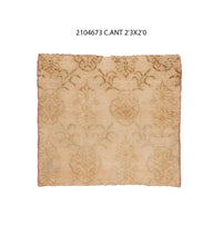 2x2 Old & Vintage Turkish Area Rug