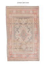 5x9 Old & Vintage Turkish Area Rug