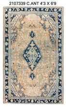 4x7 Old & Vintage Turkish Area Rug