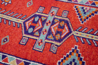 3x12 Old & Vintage Turkish Area Runner Rug