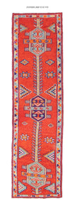 3x12 Old & Vintage Turkish Area Runner Rug