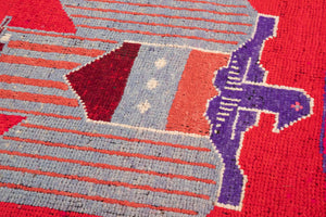 3x10 Old & Vintage Turkish Area Runner Rug