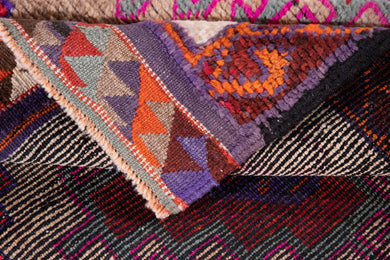 3x13 Old & Vintage Turkish Area Runner Rug