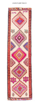 3x13 Old & Vintage Turkish Area Runner Rug