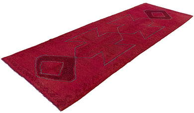 4x11 Old & Vintage Turkish Area Runner Rug