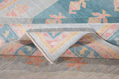7x9 Modern Oushak Area Rug