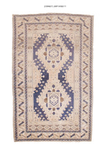 4x7 Old & Vintage Turkish Area Rug