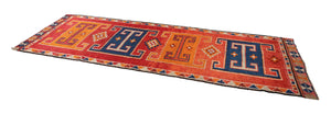 3x10 Old & Vintage Turkish Area Runner Rug