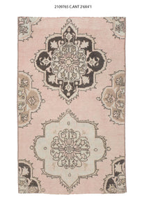 3x4 Old & Vintage Turkish Area Rug