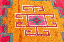 4x4 Old & Vintage Turkish Area Rug