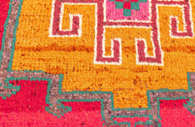 4x4 Old & Vintage Turkish Area Rug