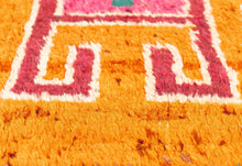 4x4 Old & Vintage Turkish Area Rug