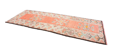 4x9 Old & Vintage Turkish Area Runner Rug