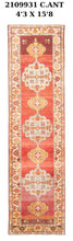 4x16 Old & Vintage Turkish Area Rug