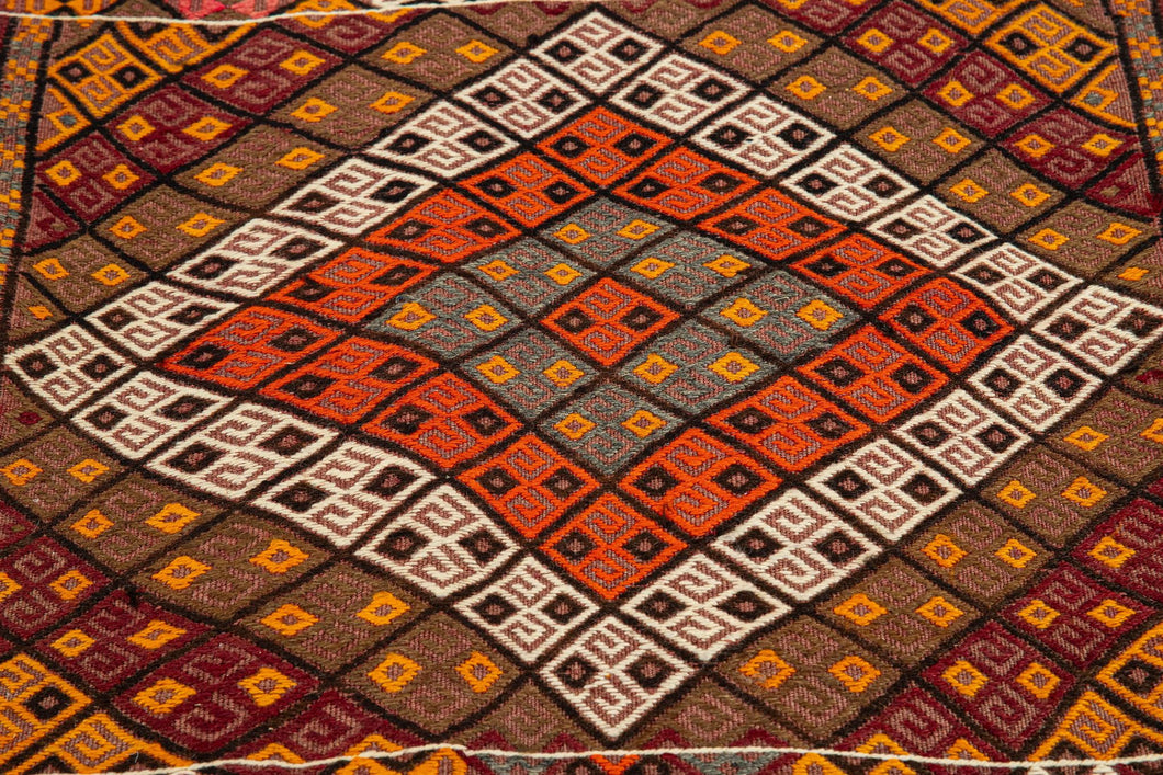 2x2 Old & Vintage Turkish Area Rug