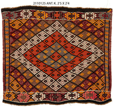 2x2 Old & Vintage Turkish Area Rug