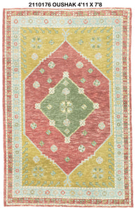 5x8 Modern Oushak Area Rug