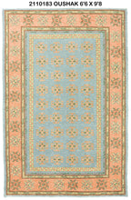 7x10 Modern Oushak Area Rug