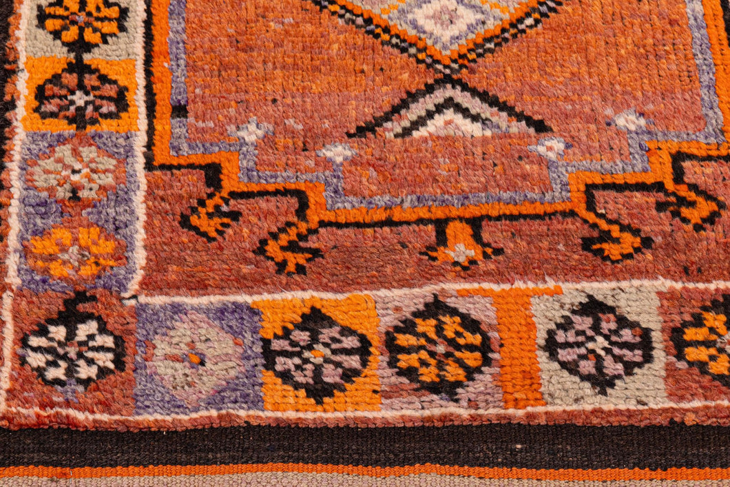 3x14 Old & Vintage Turkish Area Runner Rug