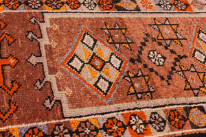 3x14 Old & Vintage Turkish Area Runner Rug