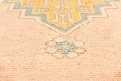 4x7 Old & Vintage Turkish Area Runner Rug