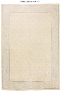 9x14 Modern Oushak Area Rug